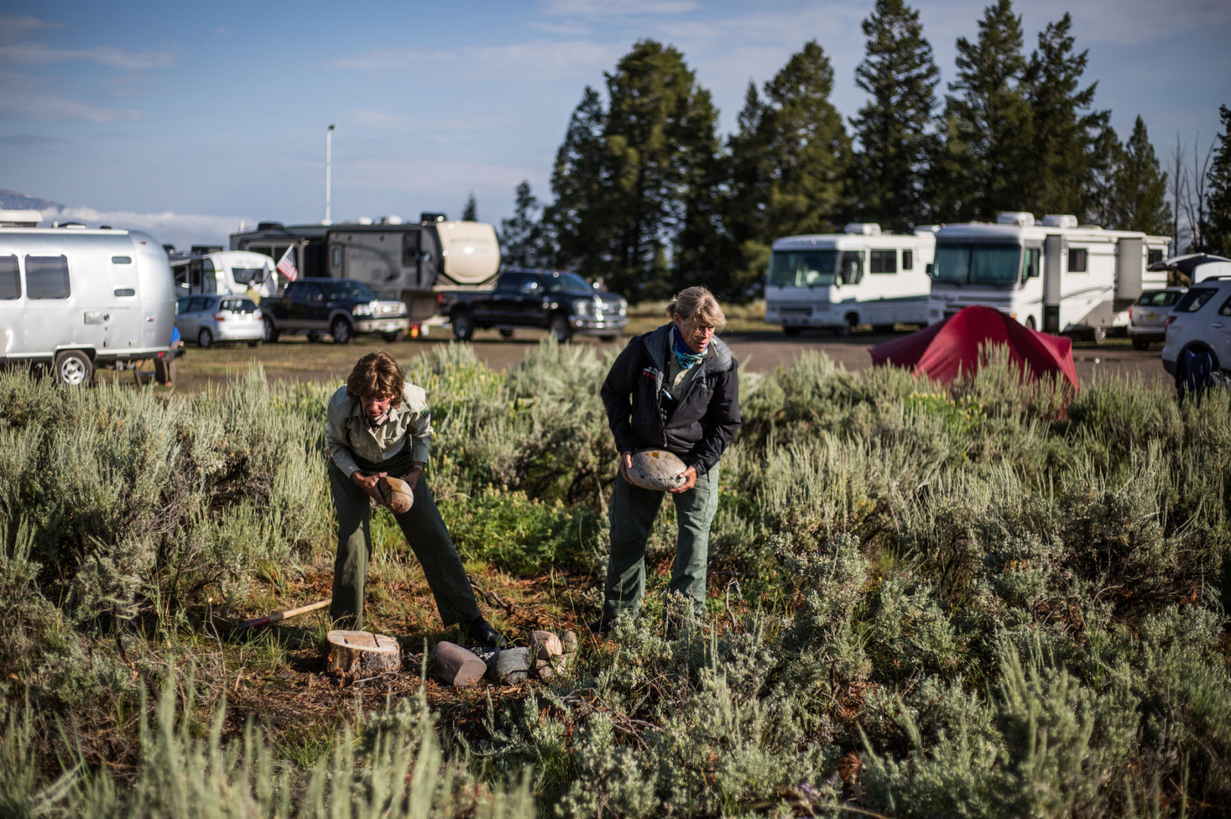 Bridger-Teton National Forest camping patrol